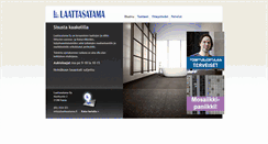 Desktop Screenshot of laattasatama.fi