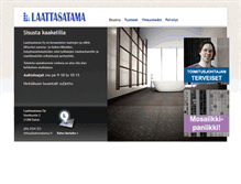 Tablet Screenshot of laattasatama.fi